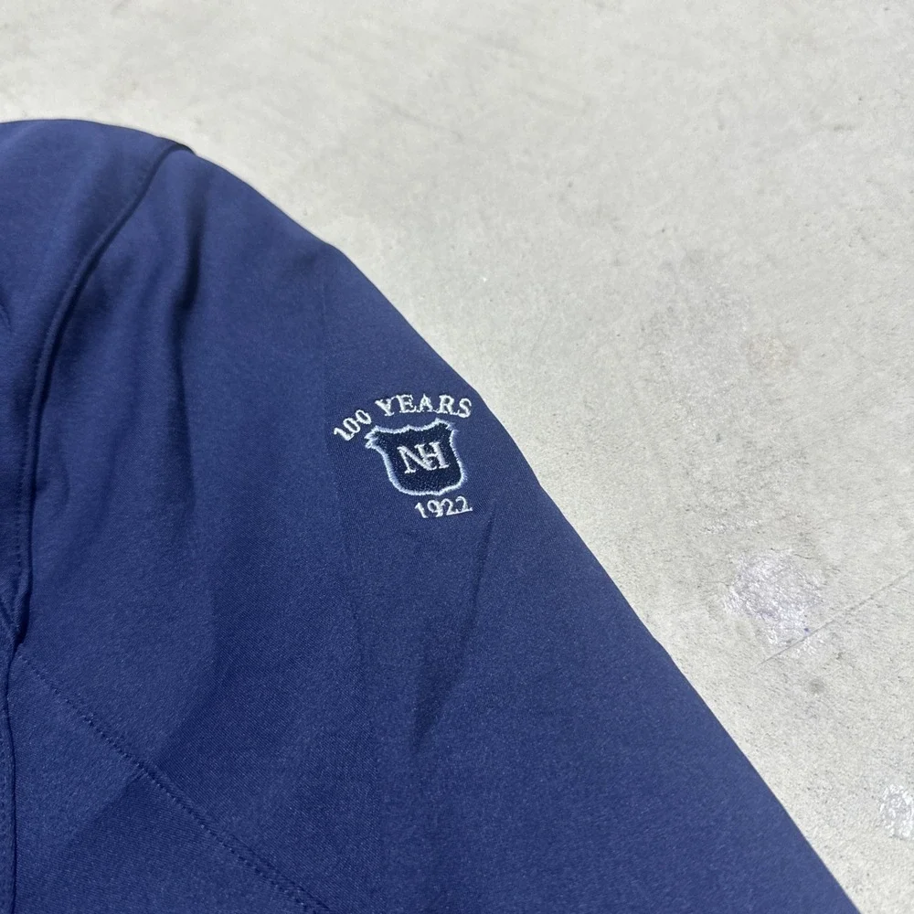Greyson Jacket Men's SZ Large Blue Full Zip Golf Performance Stretch Embroidered
